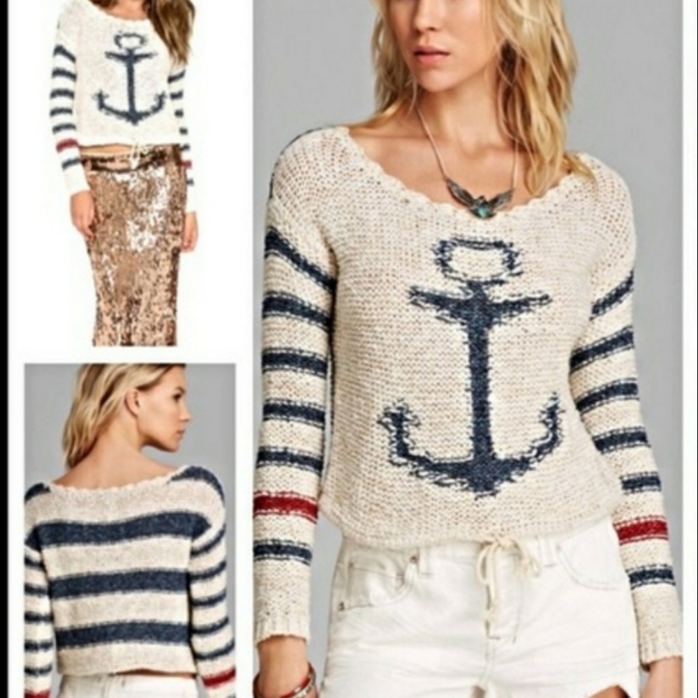 💥SOLD💥Free people anchor sweater